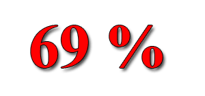 69％